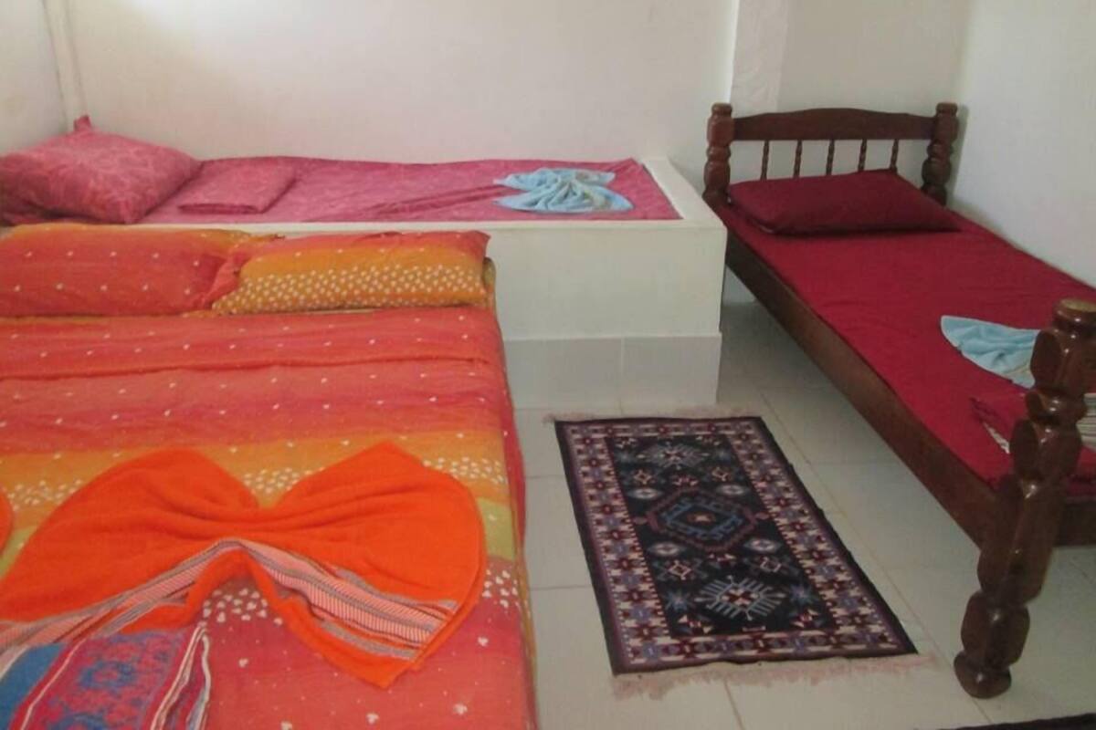 Standard Quadruple Room, 1 Bedroom | Blackout drapes