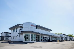 Façade de l’hébergement