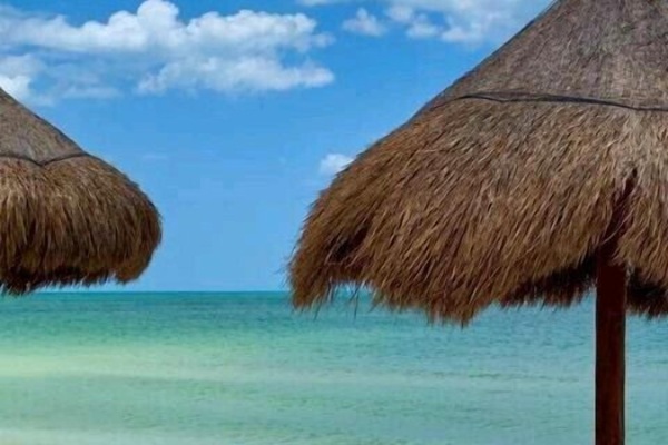 On the beach, white sand, free beach shuttle, motor boating