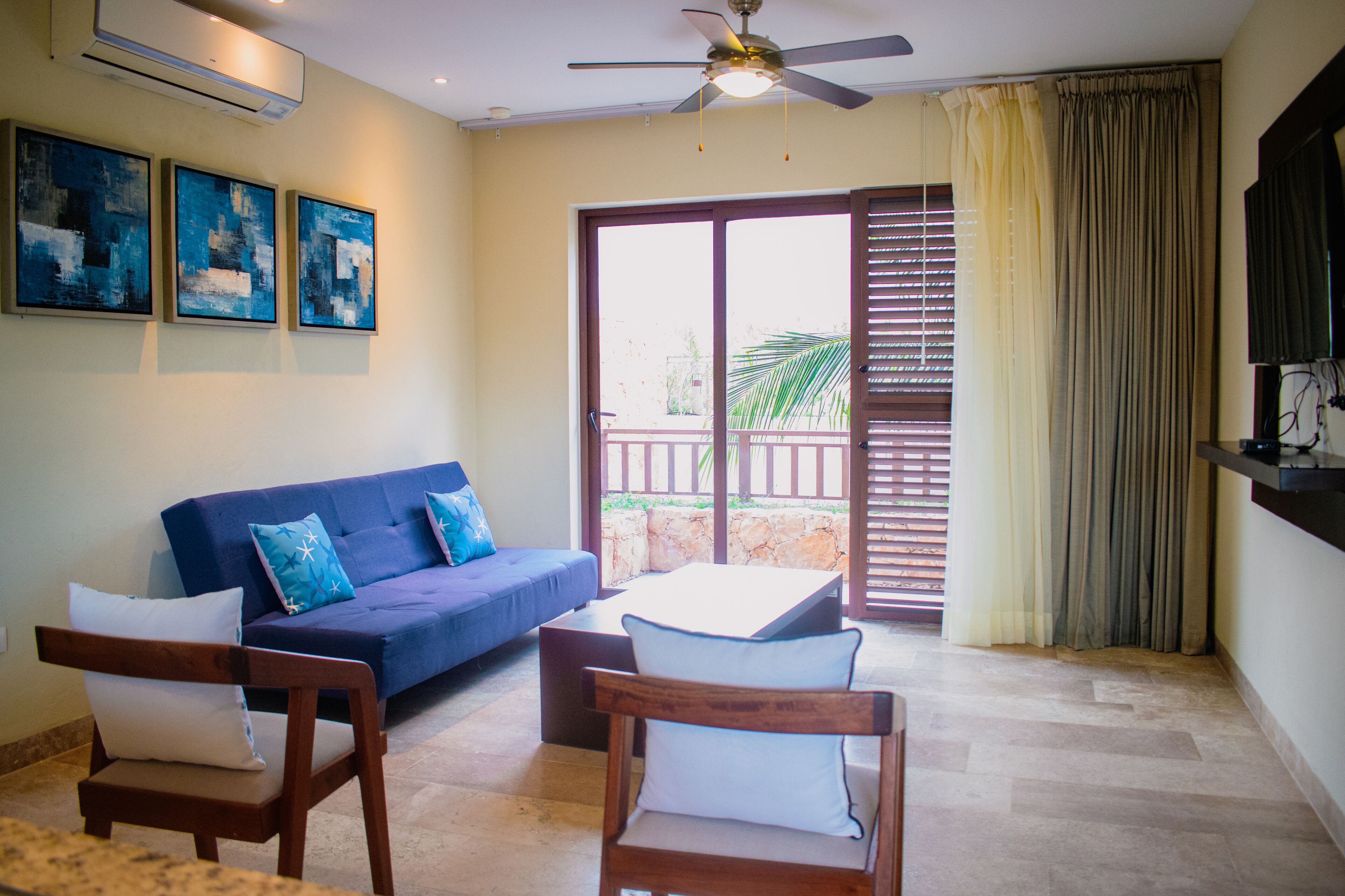 superior villa, 1 king bed with sofa bed | bathroom | shower, free toiletries, towels, soap