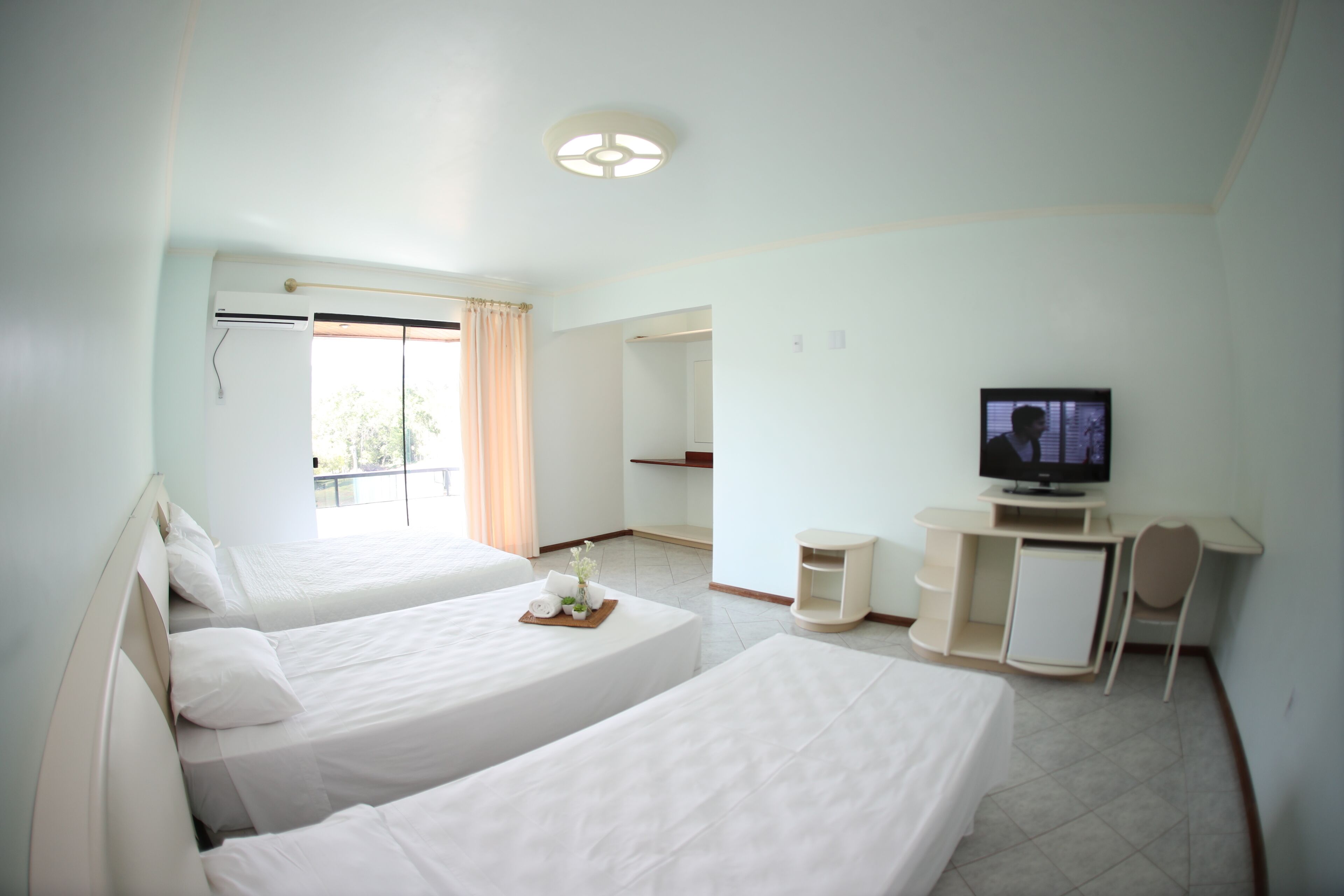 luxury triple room, 1 double bed | premium bedding, minibar, desk, free wifi