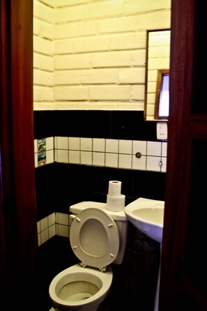 Chambre Double, 1 très grand lit | Salle de bain