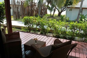 Bungalow, Garden Area | Balcony view - Paradis d' Ouvea (Ouvea)