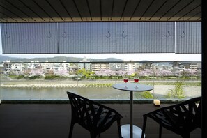 Pemandangan balkon