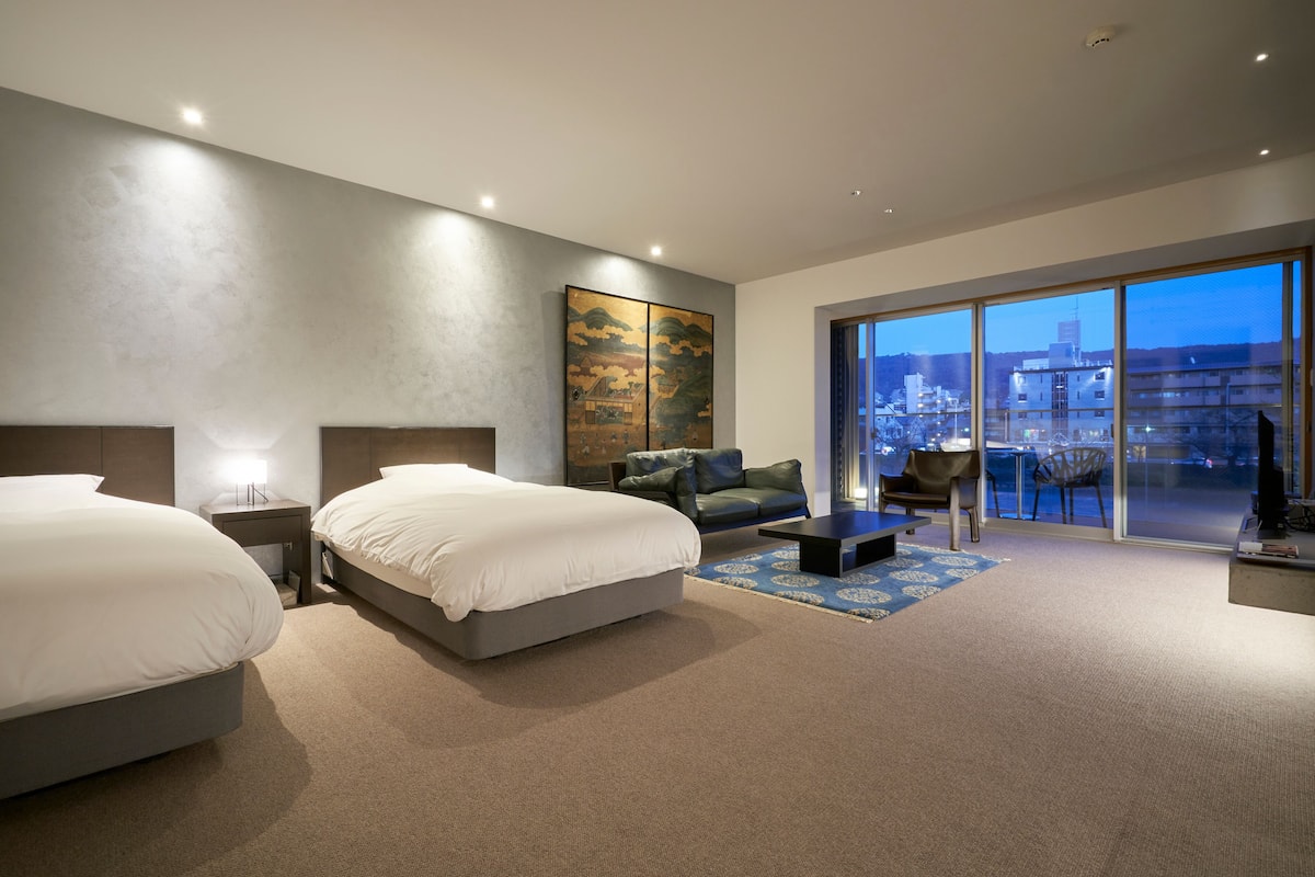 river view room with tatami area 201 | 1 bedroom, free minibar, in-room safe, individually decorated