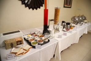 Daily continental breakfast (INR 250.00 per person)