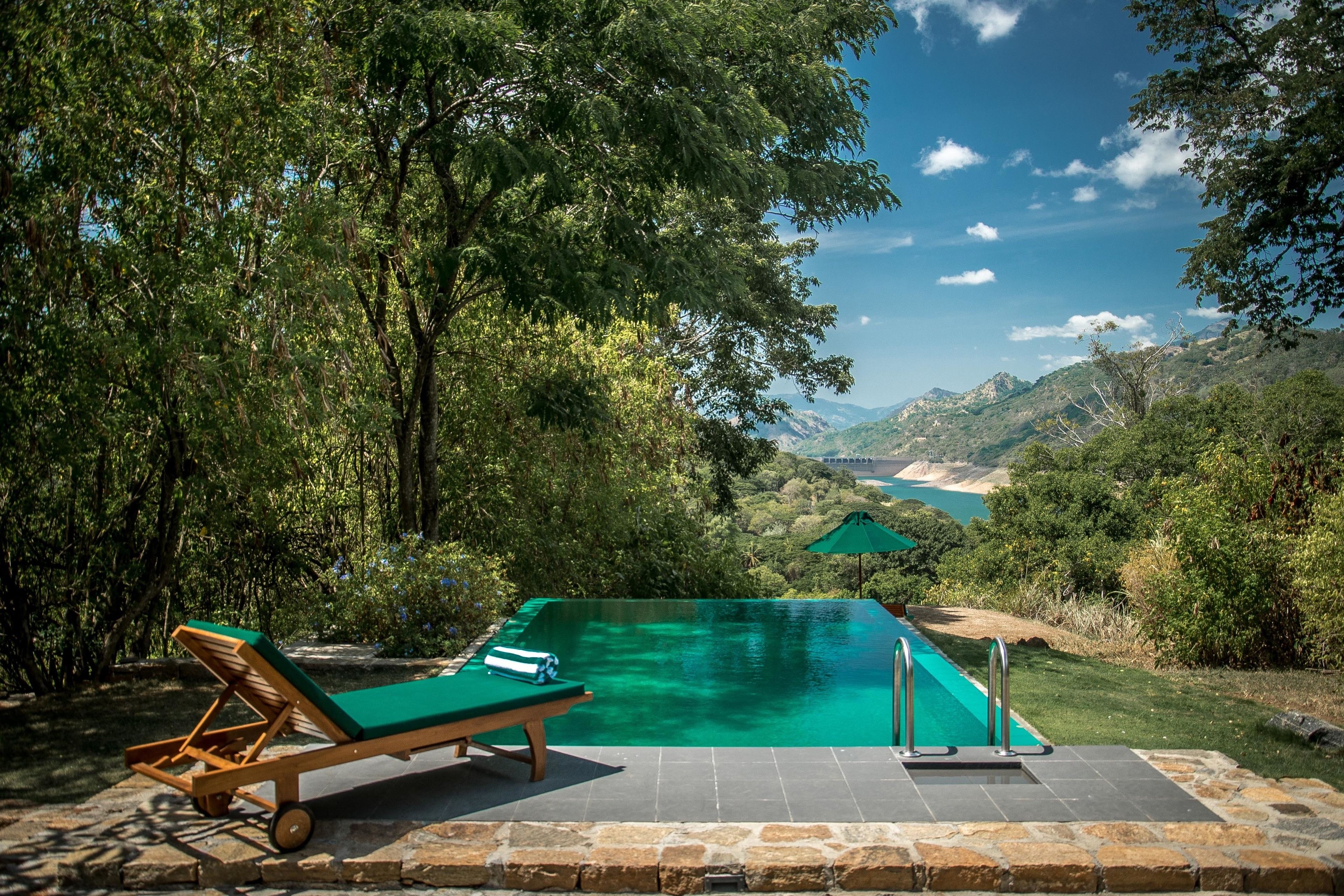 Deluxe-bungalow, 3 makuuhuonetta | Yksityinen uima-allas