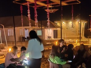 Lobby sitting area - Savi Camps (Jaisalmer)