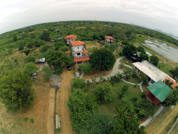 Aerial view - Lake Villa Resort (Weerawila)