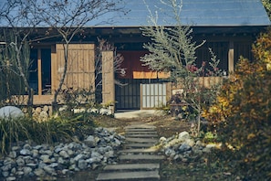 Façade de l’hébergement 