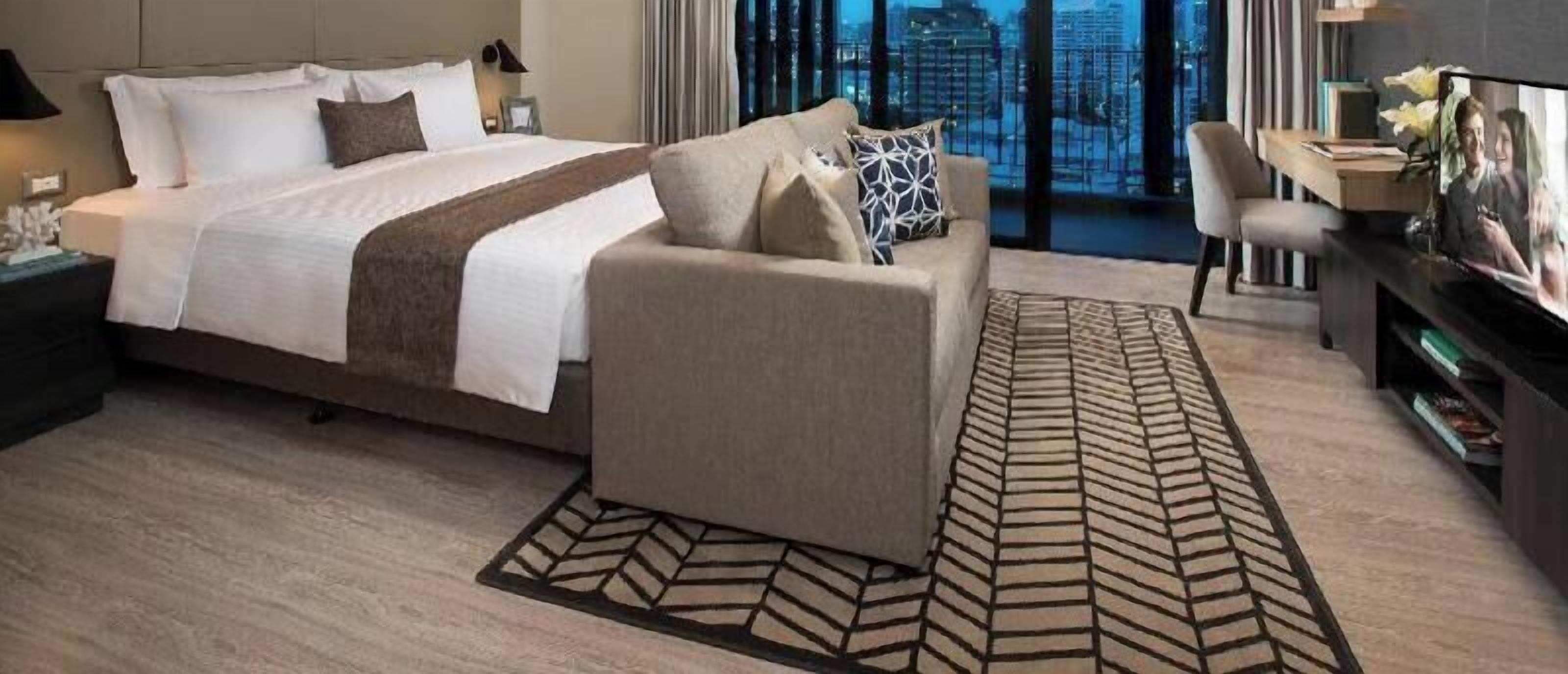 Minibar, in-room safe, soundproofing, free cots/infant beds