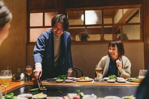Japanese Traditional House (SAKA NO IE) | Dining room - Kominka Yado LOOF Sakanoie (Fuefuki)