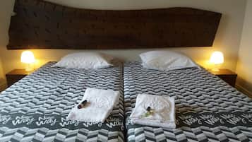 Wifi gratis y ropa de cama