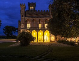 Front of property - evening/night