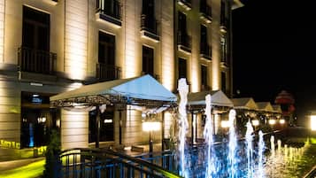 Front of property - evening/night