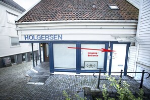 Entrée de l’hébergement