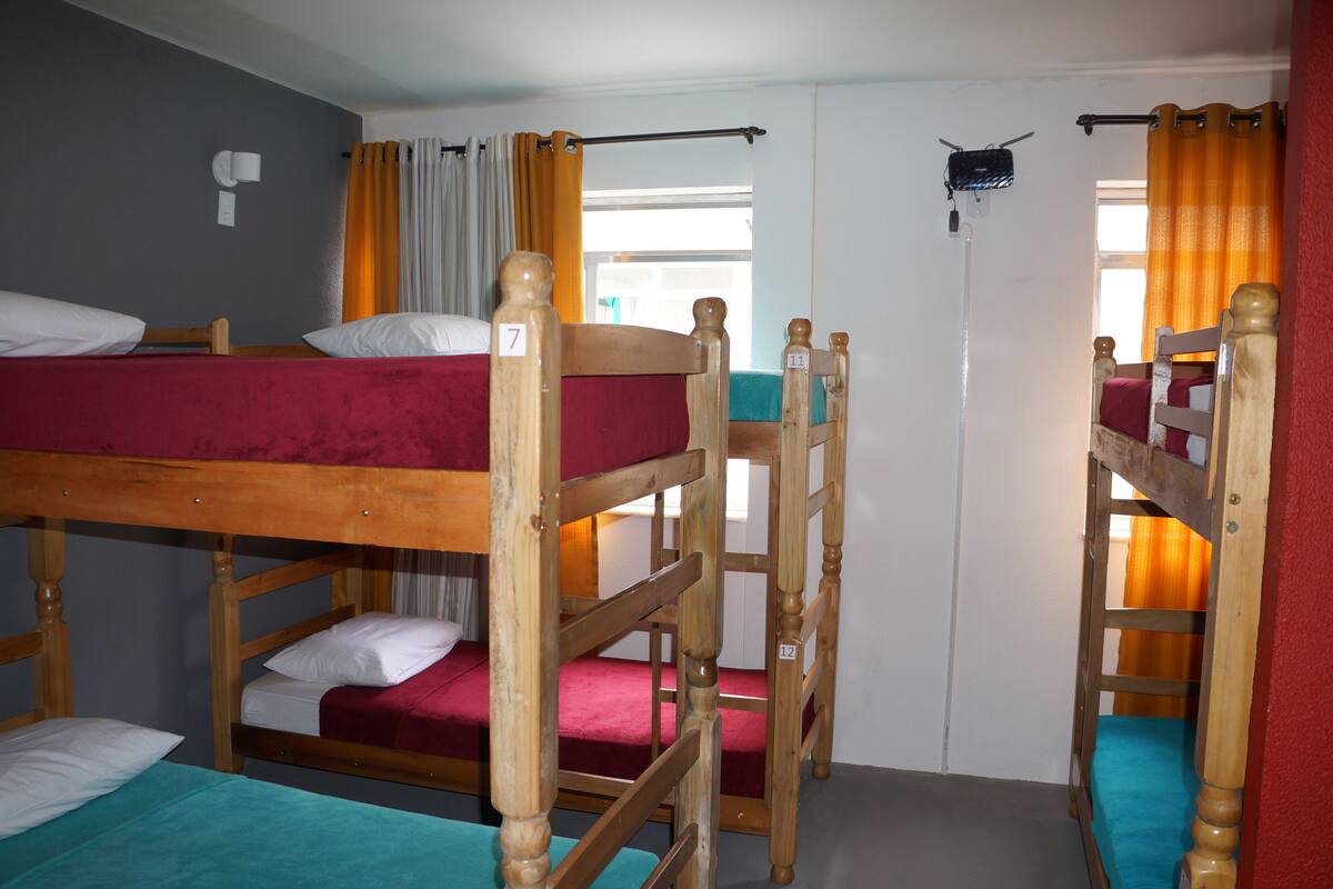 共用宿舍, 男女混合宿舍, 私人浴室 (12 beds) | 熨斗/熨衫板、摺床/加床 (收費)、免費 Wi-Fi