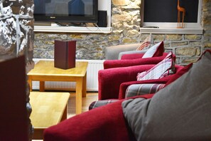 Sitteområde i lobbyen