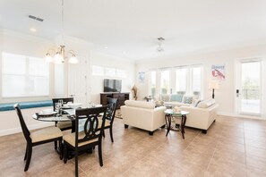Family Villa, 3 Bedrooms, Golf View, Garden Area | Living area - Villa The Nantucket at Patriots Landing 3 Bedroom Reunion (Kissimmee)