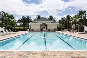 Outdoor pool - Condo Contemporary 3 Bedroom Reunion (Kissimmee)
