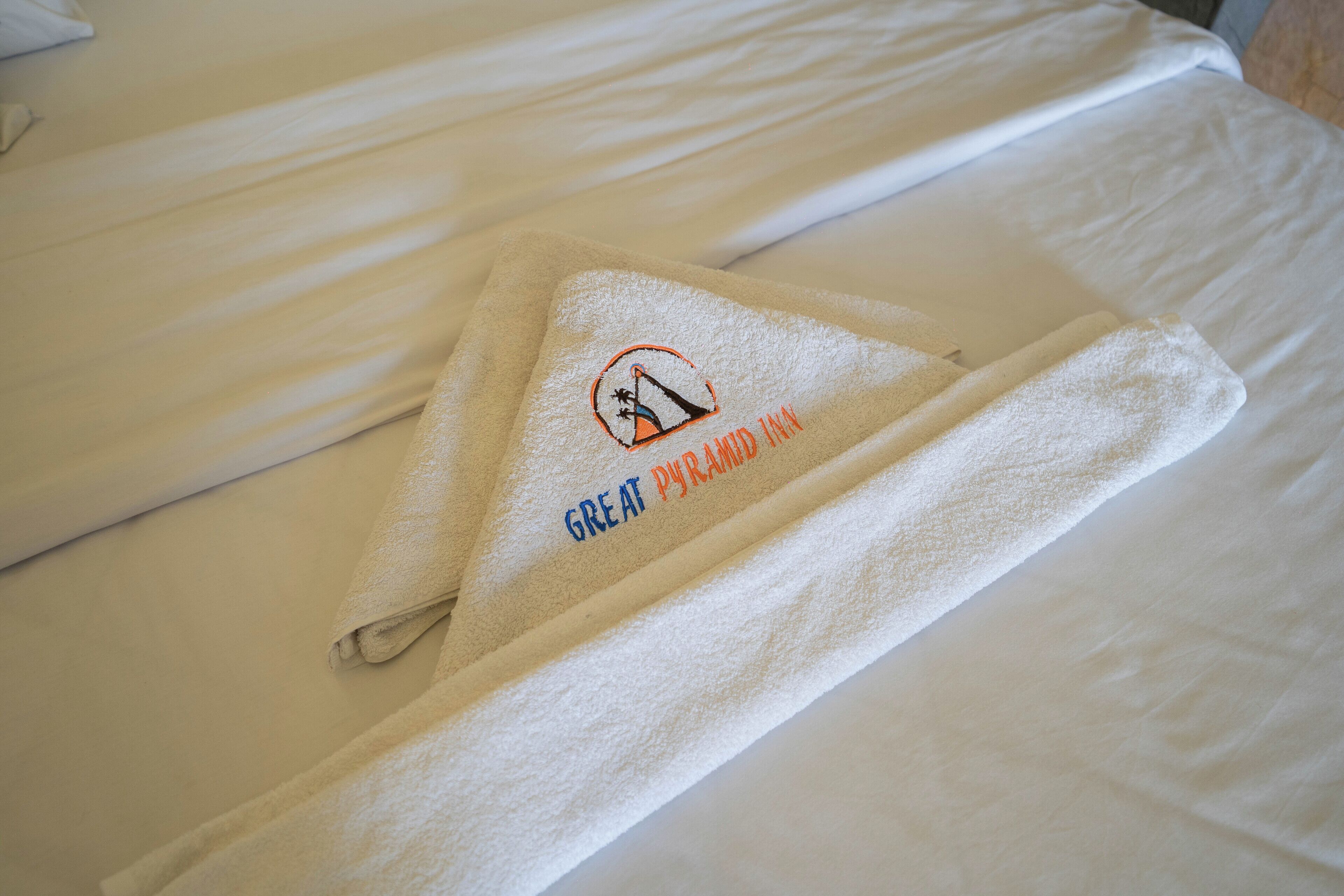 double or twin room with pyramids view | 1 bedroom, free minibar, in-room safe, blackout curtains