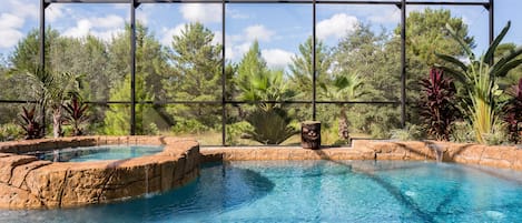 Family Villa, 4 Bedrooms, Non Smoking, Garden Area | Outdoor pool | Indoor pool, outdoor pool