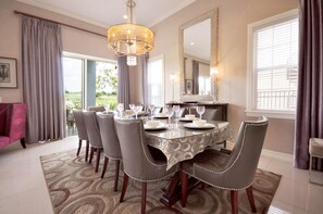 Family Villa, 6 Bedrooms, Garden Area | In-room dining - Villa Over Million Breathtaking Views 7 Bedroom Reunion (Kissimmee)