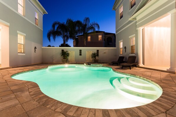 Family Villa, 6 Bedrooms, Garden Area | Outdoor pool