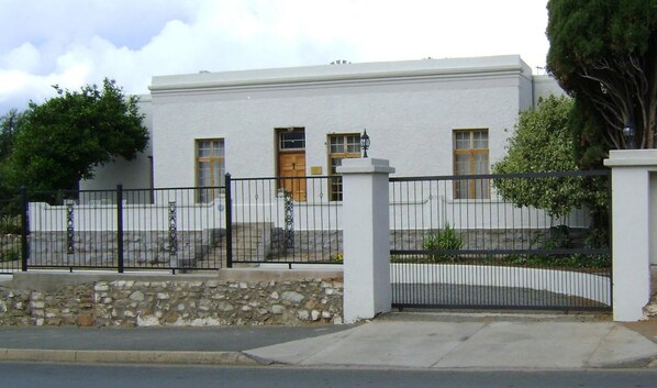 Façade de l’hébergement