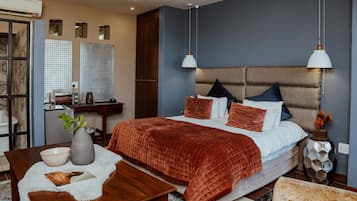 Deluxe kamer, 1 twee- of 2 eenpersoonsbedden | 1 slaapkamer, gratis wifi, beddengoed