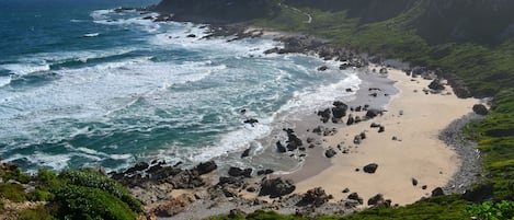 Private beach