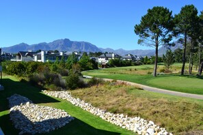 Comfort Suite, 2 Bedrooms, Golf View, Garden Area | View from room - Golf Safari | Pearl Valley (Paarl)