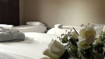 Chambre Familiale, 1 chambre (4 Bed Family Room) | Draps en coton égyptien, literie de qualité supérieure