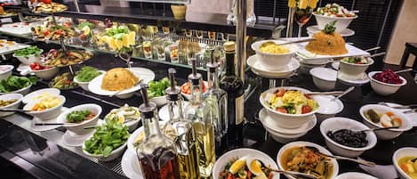 Buffet breakfast for a fee