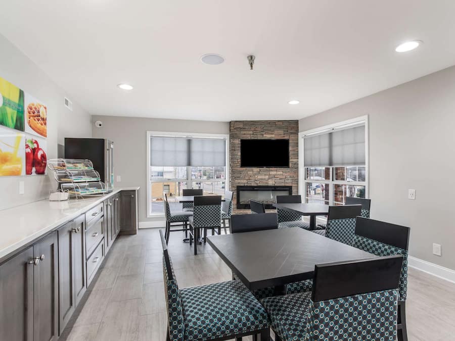 Kontinental frokost er inkludert hver dag