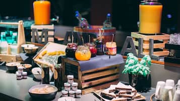 Daily buffet breakfast (EUR 25 per person)