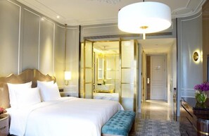 Premium bedding, minibar, in-room safe, desk