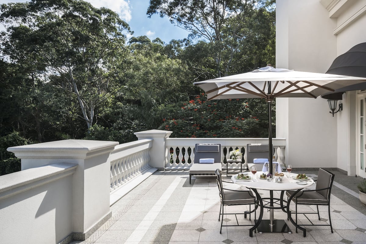 Habitación, Terraza (Prestige) | Ropa de cama de alta calidad y minibar