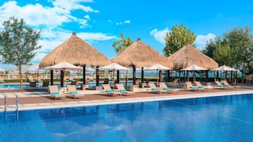 Una piscina techada