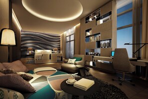 Down comforters, minibar, in-room safe, desk - Le Méridien Qingdao West Coast (Qingdao)