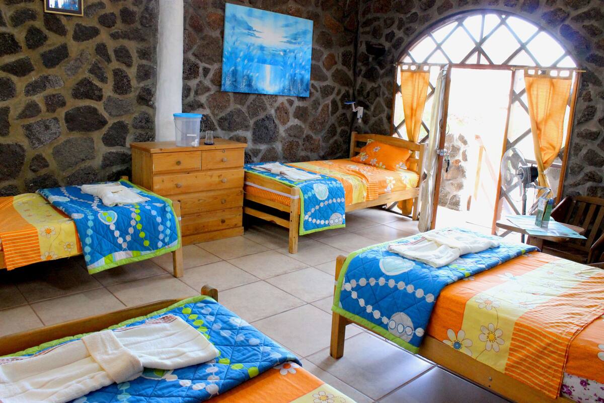 Quadruple Room (4 twin beds)