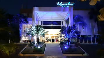 Front of property – evening/night
