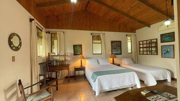 Premium bedding, pillowtop beds, individually decorated