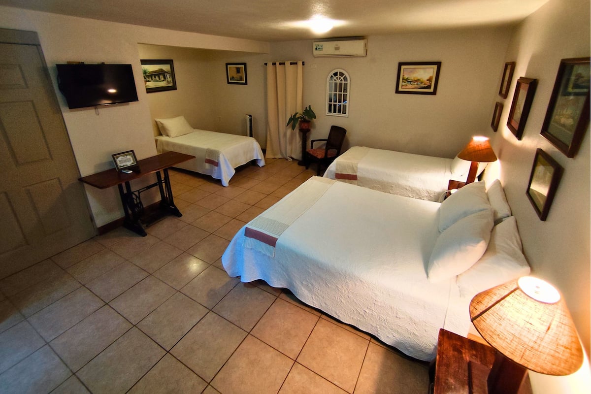 Comfort Triple Room, Terrace, Garden View