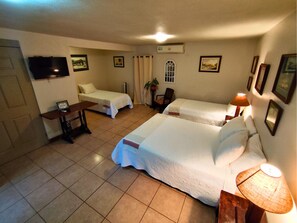 Comfort Triple Room, Terrace, Garden View | Premium bedding, pillowtop beds, individually decorated