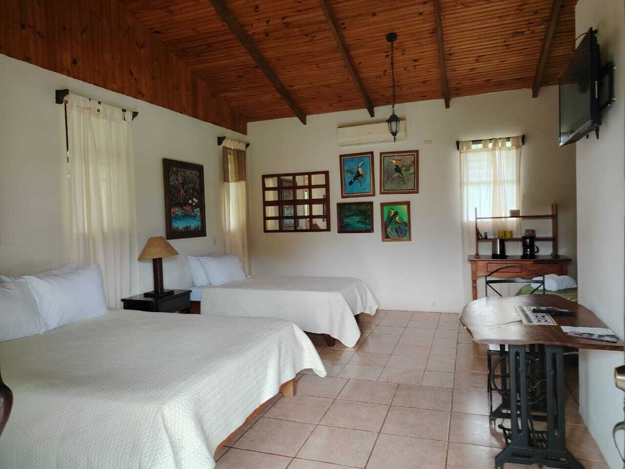 panoramic room, multiple beds, balcony, mountainside | 1 bedroom, individually decorated, individually furnished