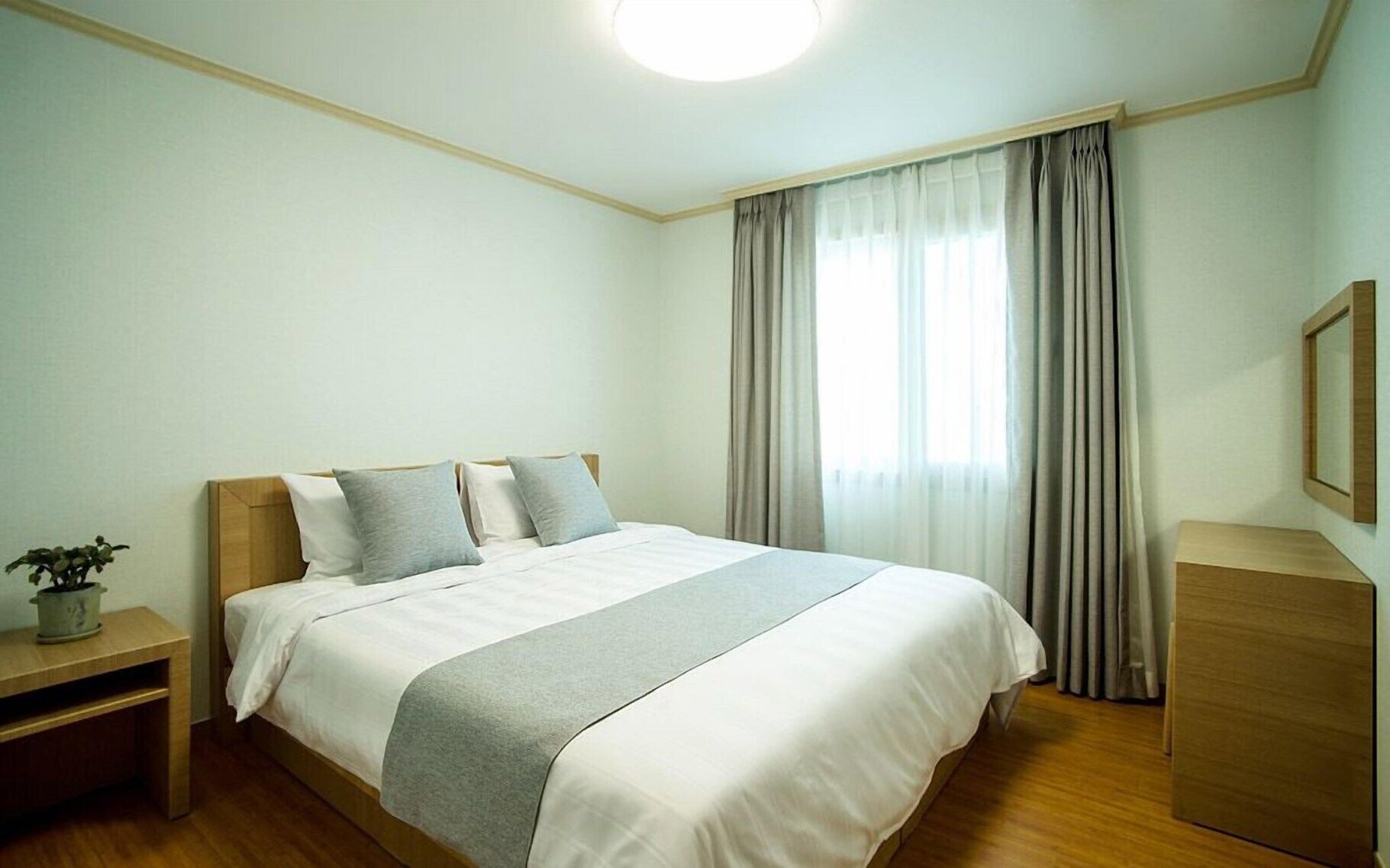 Ropa de cama de alta calidad, escritorio, wifi gratis