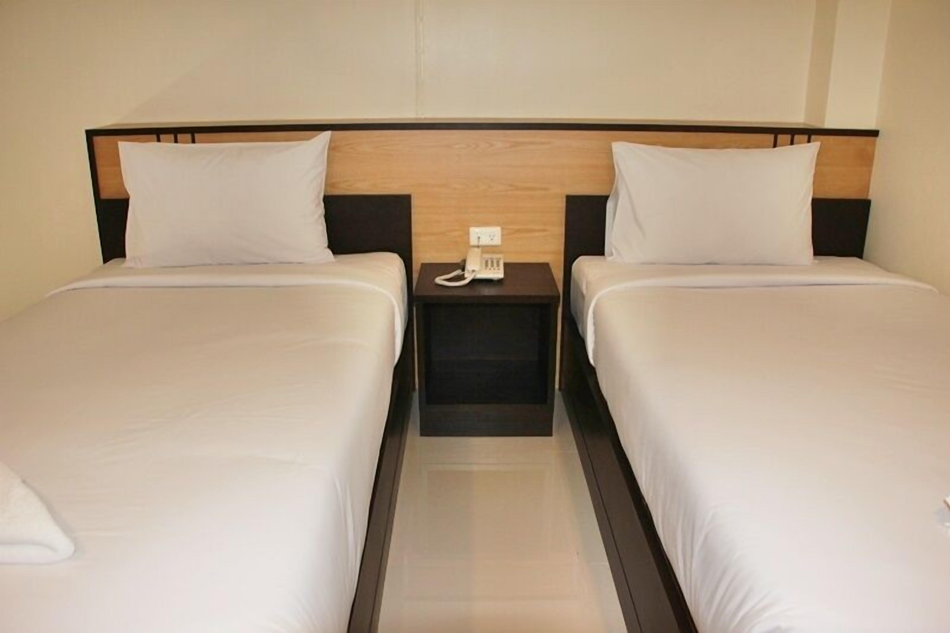 twin room  | in-room safe, desk, blackout curtains, free wifi