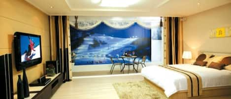 Deluxe kamer (Extra fee for slopeview&futon upon CI) | Gratis wifi, beddengoed