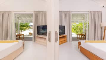 家庭別墅, 2 間臥室, 海濱 | 1 間睡房、高級寢具、迷你吧、房內夾萬